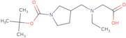 3-[(Carboxymethyl-ethyl-amino)-methyl]-pyrrolidine-1-carboxylic acid tert-butyl ester