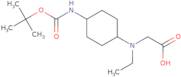 [(4-tert-Butoxycarbonylamino-cyclohexyl)-ethyl-amino]-acetic acid