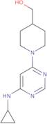 [1-(6-Cyclopropylamino-pyrimidin-4-yl)-piperidin-4-yl]-methanol