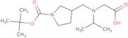 3-[(Carboxymethyl-isopropyl-amino)-methyl]-pyrrolidine-1-carboxylic acid tert-butyl ester