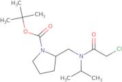 2-{[(2-Chloro-acetyl)-isopropyl-amino]-methyl}-pyrrolidine-1-carboxylic acid tert-butyl ester