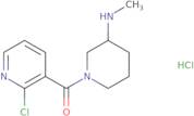 (2-Chloro-pyridin-3-yl)-(3-methylamino-piperidin-1-yl)-methanone hydrochloride