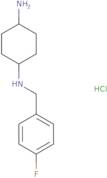 N-(4-Fluoro-benzyl)-cyclohexane-1,4-diamine hydrochloride