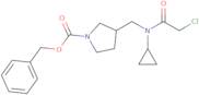 3-{[(2-Chloro-acetyl)-cyclopropyl-amino]-methyl}-pyrrolidine-1-carboxylic acid benzyl ester