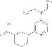 1-(6-Diethylamino-pyrimidin-4-yl)-piperidine-3-carboxylic acid