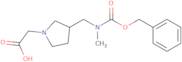 {3-[(Benzyloxycarbonyl-methyl-amino)-methyl]-pyrrolidin-1-yl}-acetic acid