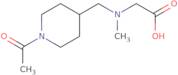 [(1-Acetyl-piperidin-4-ylmethyl)-methyl-amino]-acetic acid