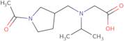 [(1-Acetyl-pyrrolidin-3-ylmethyl)-isopropyl-amino]-acetic acid