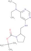 2-[(6-Diethylamino-pyrimidin-4-ylamino)-methyl]-pyrrolidine-1-carboxylic acid tert-butyl ester