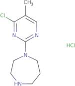 1-(4-Chloro-5-methyl-pyrimidin-2-yl)-[1,4]diazepane hydrochloride