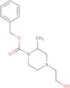 4-(2-Hydroxy-ethyl)-2-methyl-piperazine-1-carboxylic acid benzyl ester