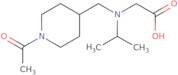 [(1-Acetyl-piperidin-4-ylmethyl)-isopropyl-amino]-acetic acid