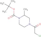 tert-Butyl 4-(2-chloroacetyl)-2-methylpiperazine-1-carboxylate