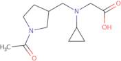 [(1-Acetyl-pyrrolidin-3-ylmethyl)-cyclopropyl-amino]-acetic acid