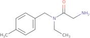 2-Amino-N-ethyl-N-(4-methyl-benzyl)-acetamide