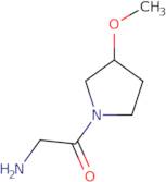 2-Amino-1-(3-methoxy-pyrrolidin-1-yl)-ethanone