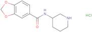 Benzo[1,3]dioxole-5-carboxylic acid piperidin-3-ylamide hydrochloride