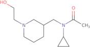 N-Cyclopropyl-N-[1-(2-hydroxy-ethyl)-piperidin-3-ylmethyl]-acetamide