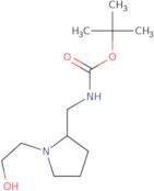 [1-(2-Hydroxy-ethyl)-pyrrolidin-2-ylmethyl]-carbamic acid tert-butyl ester