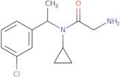 2-Amino-N-[1-(3-chloro-phenyl)-ethyl]-N-cyclopropyl-acetamide