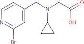 [(2-Bromo-pyridin-4-ylmethyl)-cyclopropyl-amino]-acetic acid