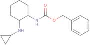 (2-Cyclopropylamino-cyclohexyl)-carbamic acid benzyl ester