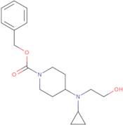 4-[Cyclopropyl-(2-hydroxy-ethyl)-amino]-piperidine-1-carboxylic acid benzyl ester