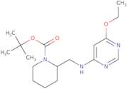 2-[(6-Ethoxy-pyrimidin-4-ylamino)-methyl]-piperidine-1-carboxylic acid tert-butyl ester