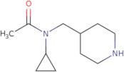 N-Cyclopropyl-N-piperidin-4-ylmethyl-acetamide