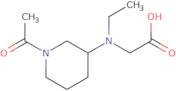 [(1-Acetyl-piperidin-3-yl)-ethyl-amino]-acetic acid