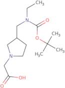 {3-[(tert-Butoxycarbonyl-ethyl-amino)-methyl]-pyrrolidin-1-yl}-acetic acid