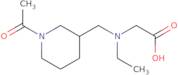 [(1-Acetyl-piperidin-3-ylmethyl)-ethyl-amino]-acetic acid