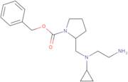 2-{[(2-Amino-ethyl)-cyclopropyl-amino]-methyl}-pyrrolidine-1-carboxylic acid benzyl ester