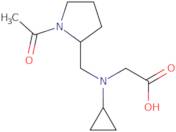 [(1-Acetyl-pyrrolidin-2-ylmethyl)-cyclopropyl-amino]-acetic acid