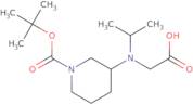 3-(Carboxymethyl-isopropyl-amino)-piperidine-1-carboxylic acid tert-butyl ester