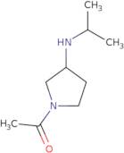 1-{3-[(2-Hydroxyethyl)amino]pyrrolidin-1-yl}ethan-1-one