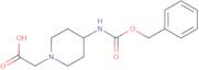 (4-Benzyloxycarbonylamino-piperidin-1-yl)-acetic acid