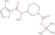 3-[Methyl-(3-methyl-thiophene-2-carbonyl)-amino]-piperidine-1-carboxylic acid tert-butyl ester