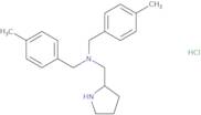 Bis-(4-methyl-benzyl)-pyrrolidin-2-ylmethyl-amine hydrochloride
