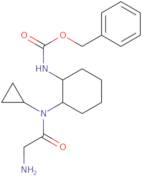 {2-[(2-Amino-acetyl)-cyclopropyl-amino]-cyclohexyl}-carbamic acid benzyl ester