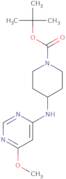 4-(6-Methoxy-pyrimidin-4-ylamino)-piperidine-1-carboxylic acid tert-butyl ester