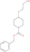 4-(2-Hydroxy-ethylsulfanyl)-piperidine-1-carboxylic acid benzyl ester