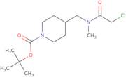 4-{[(2-Chloro-acetyl)-methyl-amino]-methyl}-piperidine-1-carboxylic acid tert-butyl ester