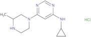 Cyclopropyl-[6-(3-methyl-piperazin-1-yl)-pyrimidin-4-yl]-amine hydrochloride