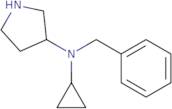 Benzyl-cyclopropyl-pyrrolidin-3-yl-amine