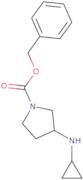3-Cyclopropylamino-pyrrolidine-1-carboxylic acid benzyl ester
