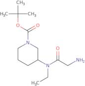 3-[(2-Amino-acetyl)-ethyl-amino]-piperidine-1-carboxylic acid tert-butyl ester