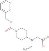 4-(Carboxymethyl-ethyl-amino)-piperidine-1-carboxylic acid benzyl ester