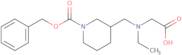 3-[(Carboxymethyl-ethyl-amino)-methyl]-piperidine-1-carboxylic acid benzyl ester