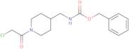 [1-(2-Chloro-acetyl)-piperidin-4-ylmethyl]-carbamic acid benzyl ester